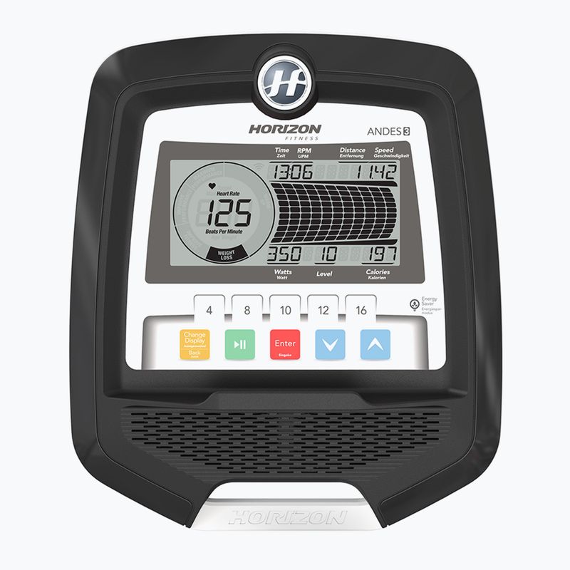 Elliptikus tréner Horizon Fitness Andes 3.1 black/white 3