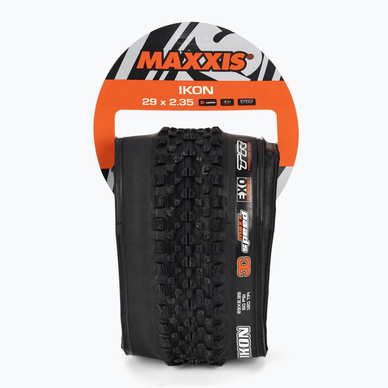 Maxxis Ikon Kevlar 3Cs/Exo/Tr kerékpár gumiabroncs fekete ETB96731100 2