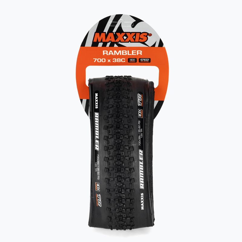 Maxxis Rambler Kevlar gördülő fekete kerékpár gumiabroncs ETB00200700 2