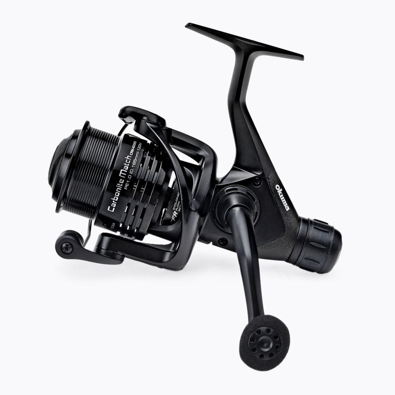 Okuma Carbonite Match Rd fekete CRM-4000S úszó horgász orsó 3
