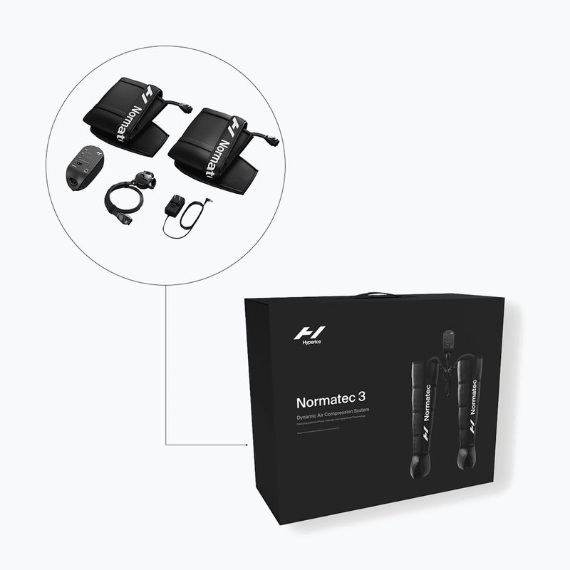 Normatec masszírozó 3.0 fekete 63010 006-0311 5