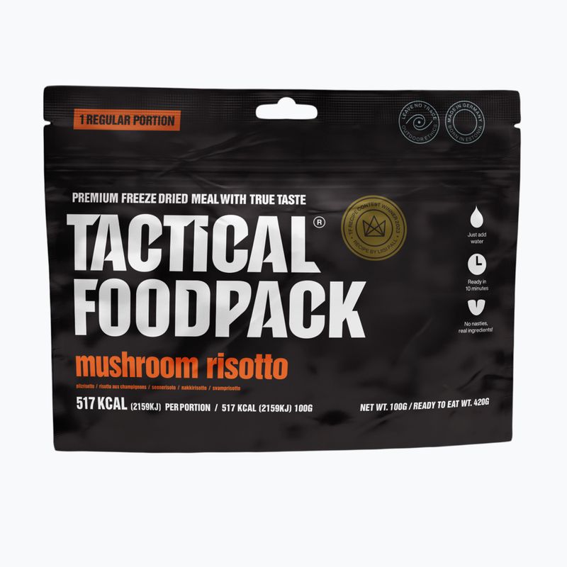 Fagyasztva szárított élelmiszer Tactical Foodpack Gombás rizottó 420 g 2