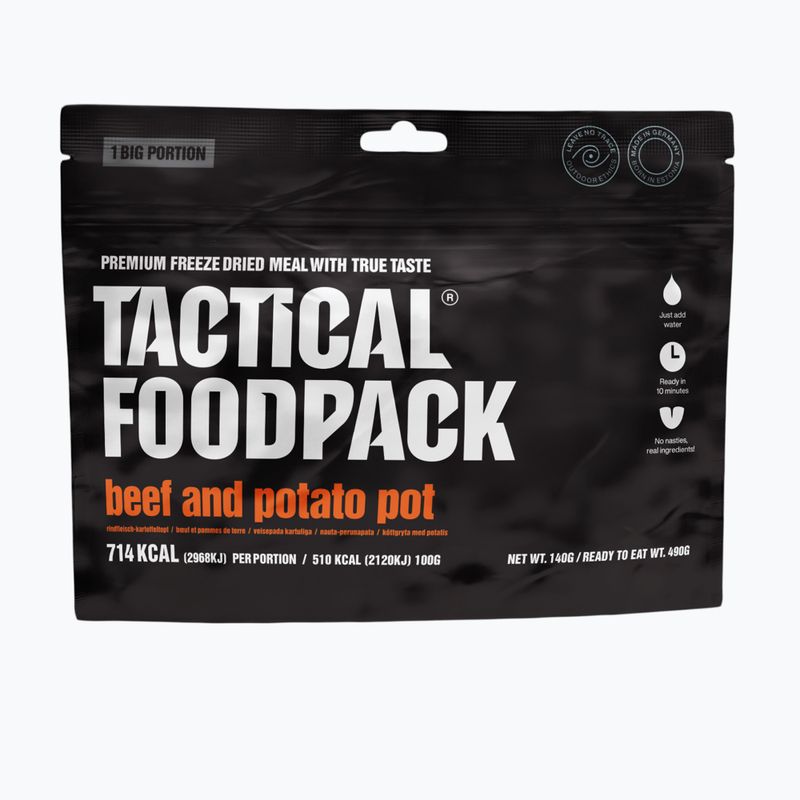 Fagyasztva szárított élelmiszer Tactical Foodpack Marhahús és burgonya Pot 140 g 2