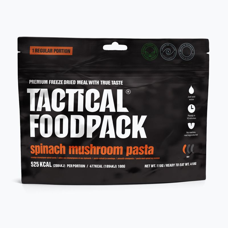 Fagyasztva szárított élelmiszer Tactical Foodpack spenótos gombapaszta Vege 110 g 2