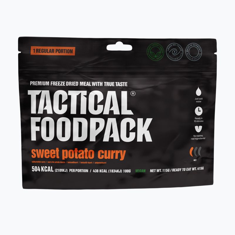 Fagyasztva szárított élelmiszer Tactical Foodpack Édesburgonya Curry Vege 415 g 2