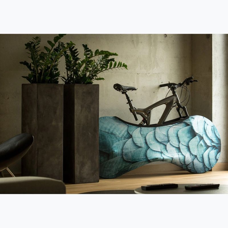 Kerékpár keréktartó huzat VELOSOCK Feathers 4