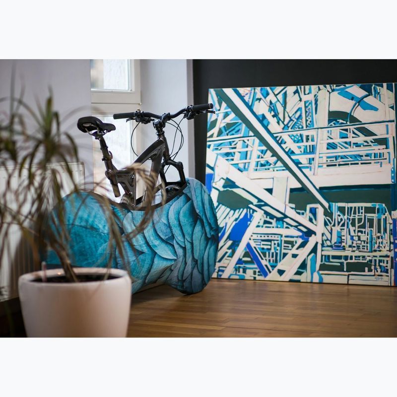 Kerékpár keréktartó huzat VELOSOCK Feathers 6