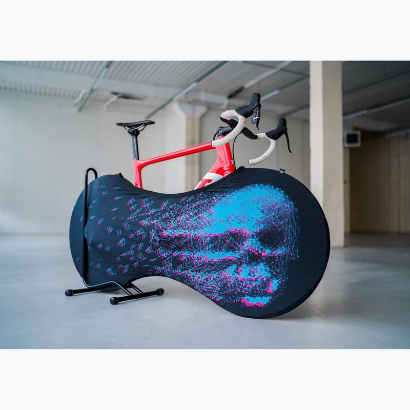 Kerékpár keréktartó huzat VELOSOCK Glitch 2