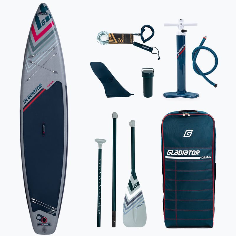 SUP deszka GLADIATOR Origin Touring 12'6''x32''x6'' kék ORG 12.6T