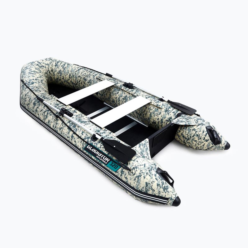 4 személyes ponton Gladiator AK320 camo digital 4 személyes ponton Gladiator AK320 camo digital 3