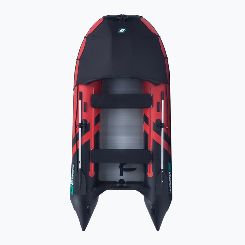 4 személyes ponton Gladiator C330 AD piros/fekete 2