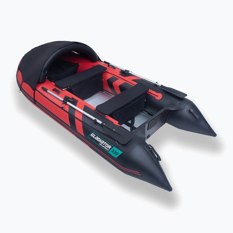 4 személyes ponton Gladiator C330 AD piros/fekete 6