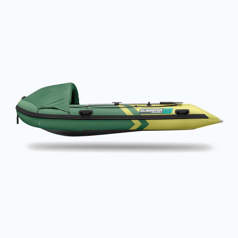Ötszemélyes gumicsónak Gladiator C370 AL green/yellow 8