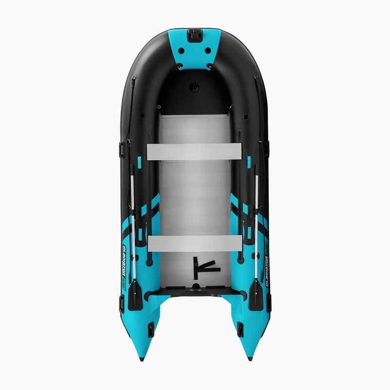 Hét személyes gumicsónak Gladiator C420 AL black/turquoise 2
