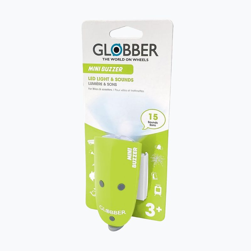 Lámpa dudával Globber Mini Buzzer lime green 2