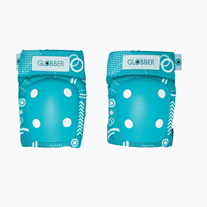 Globber Toddler teal/sáfrányos gyermekvédő készlet 3