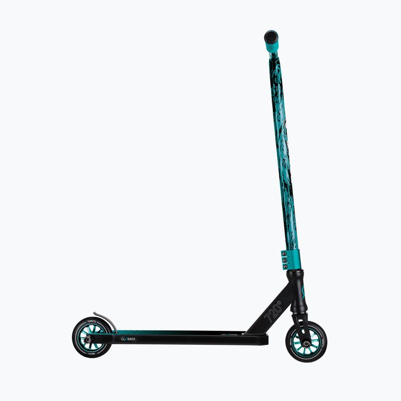 Globber Stunt GS 720 fekete/teal gyermek freestyle roller 2