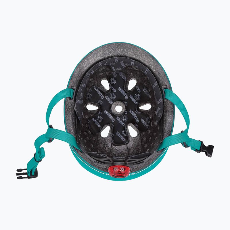 Gyermek sisak Globber Go.Up Lights teal 5