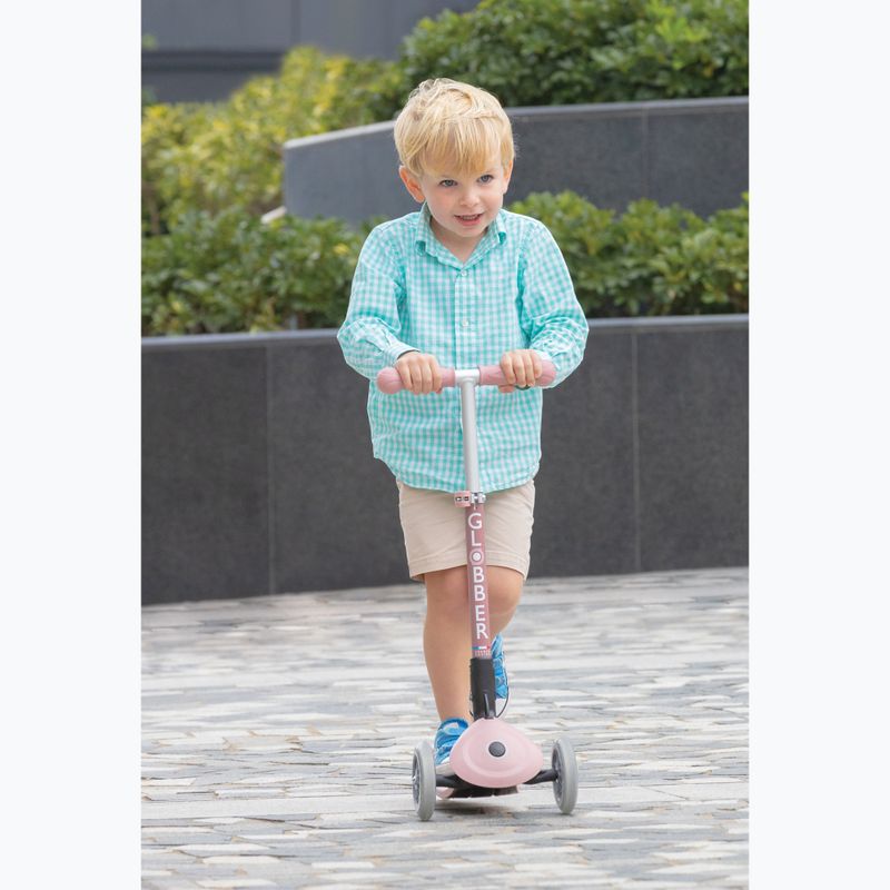 Globber Junior Összecsukható fények Eco berry gyermek háromkerekű robogó 9