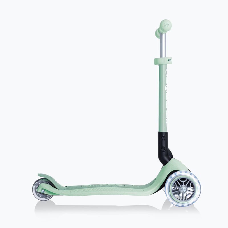 Globber Junior Összecsukható fények Eco pisztácia gyermek háromkerekű robogó 2