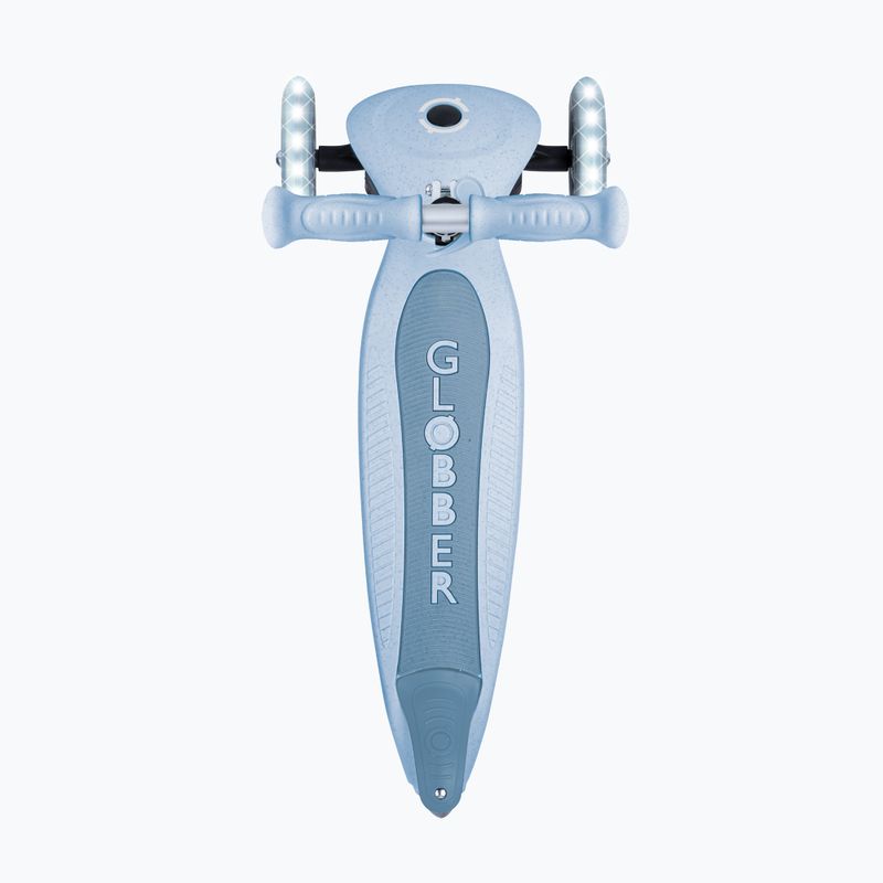 Gyermek háromkerekű roller Globber Junior Primo Foldable Lights Eco blueberry 4