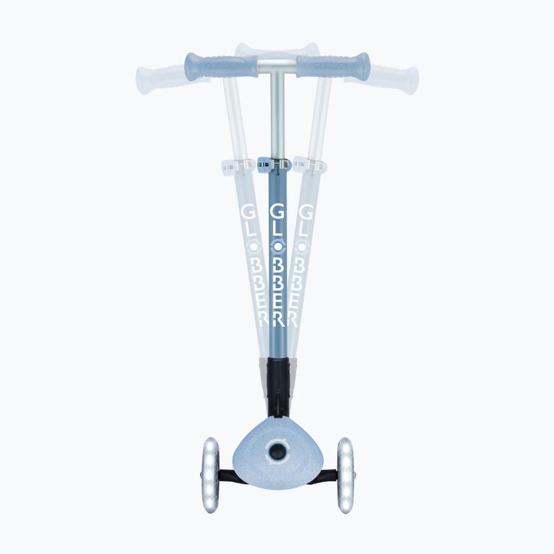 Gyermek háromkerekű roller Globber Junior Primo Foldable Lights Eco blueberry 8