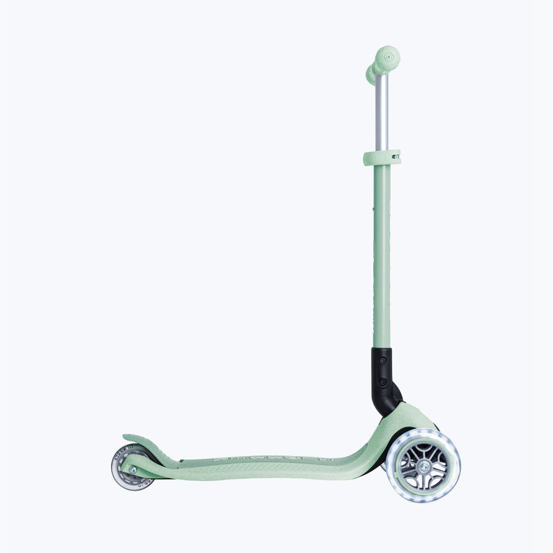 Gyermek háromkerekű roller Globber Junior Primo Foldable Lights Eco pistachio 2