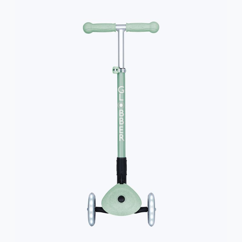 Gyermek háromkerekű roller Globber Junior Primo Foldable Lights Eco pistachio 3
