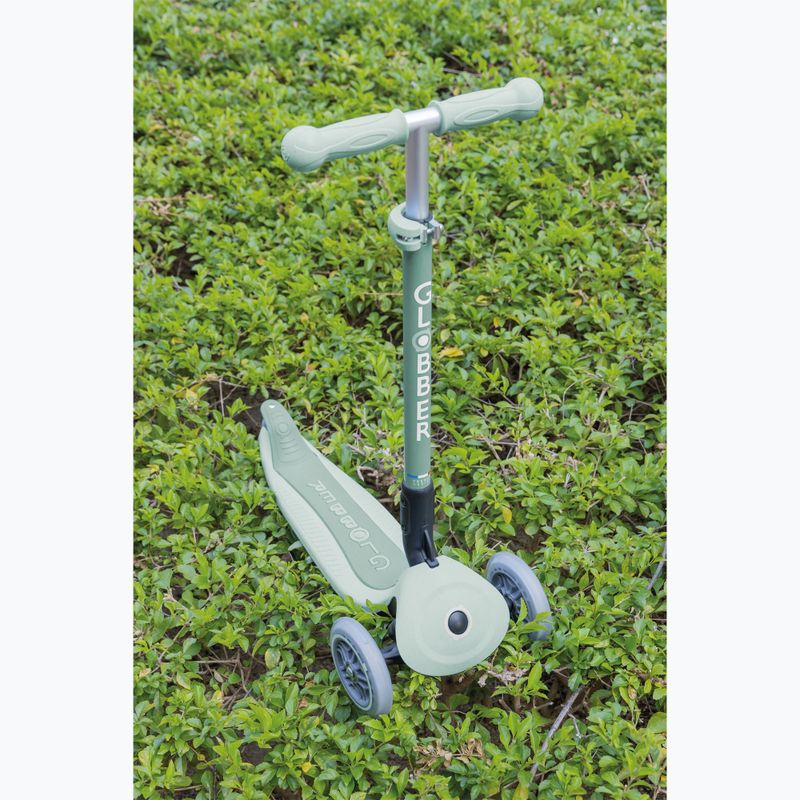 Gyermek háromkerekű roller Globber Junior Primo Foldable Lights Eco pistachio 11