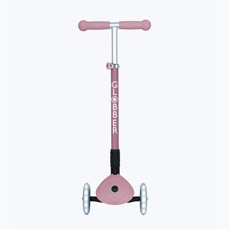 Gyermek háromkerekű roller Globber Junior Primo Foldable Lights Eco berry 2