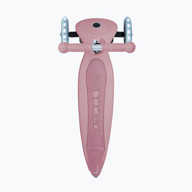 Gyermek háromkerekű roller Globber Junior Primo Foldable Lights Eco berry 3