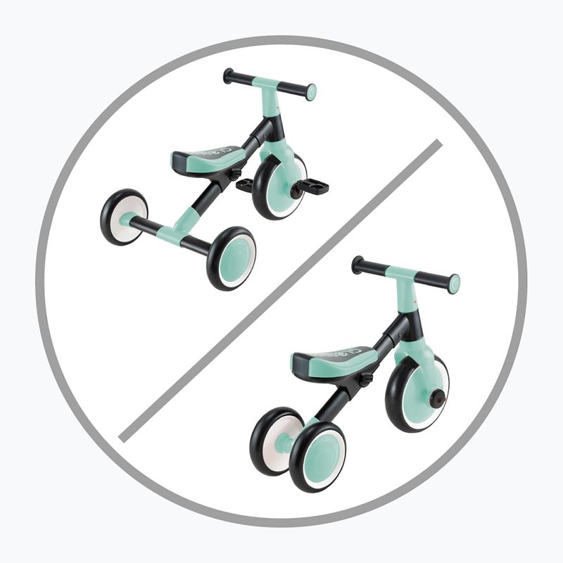 Háromkerekű futóbicikli Globber Learning Trike 2w1 mint 13