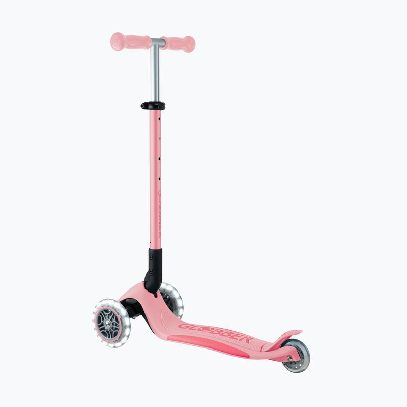 Globber Primo Összecsukható Plus Lights gyermek háromkerekű pasztell rózsaszínű 3