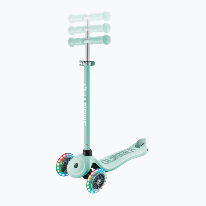 Globber Go.Up Sporty Lights menta gyermek háromkerekű robogó 12