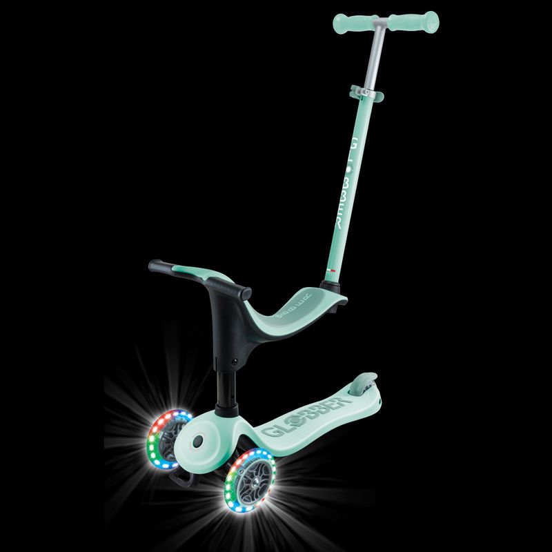 Globber Go.Up Sporty Lights gyermek tricikli pasztell rózsaszínű 5