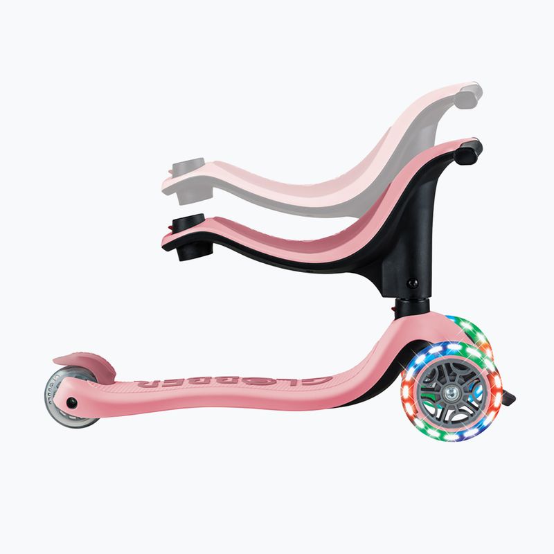 Globber Go.Up Sporty Lights gyermek tricikli pasztell rózsaszínű 11