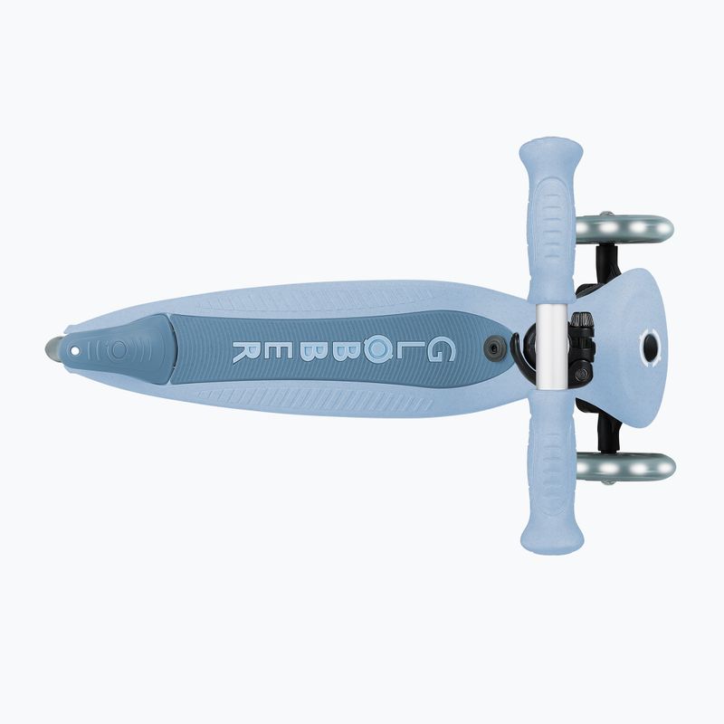 Gyermek háromkerekű roller Globber Go.Up Active Ecologic Lights blueberry 10