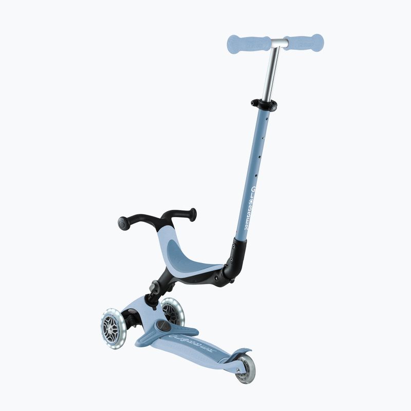 Gyermek háromkerekű roller Globber Go.Up Active Ecologic Lights blueberry 11
