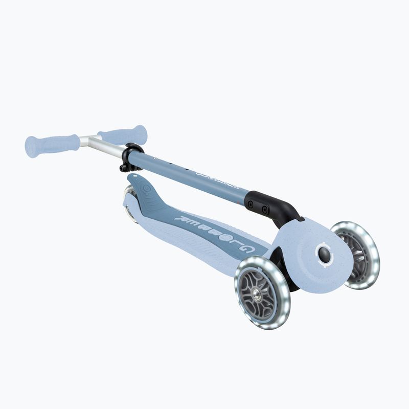 Gyermek háromkerekű roller Globber Go.Up Active Ecologic Lights blueberry 13