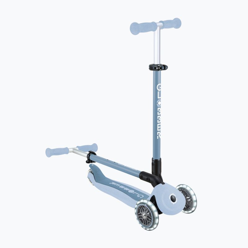 Gyermek háromkerekű roller Globber Go.Up Active Ecologic Lights blueberry 15