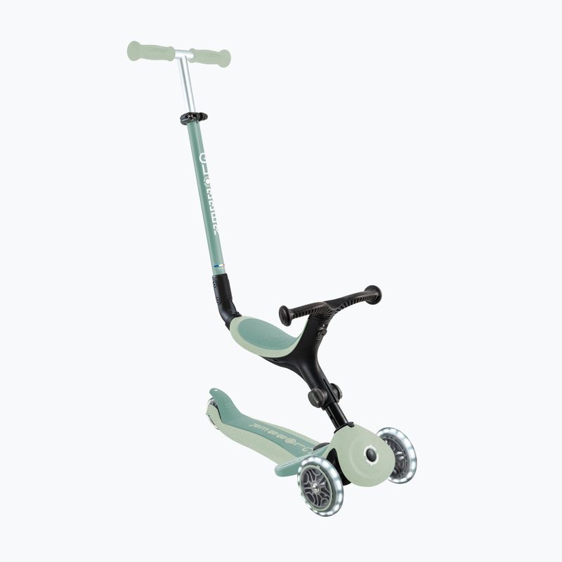 Gyermek háromkerekű roller Globber Go.Up Active Ecologic Lights pistachio 3