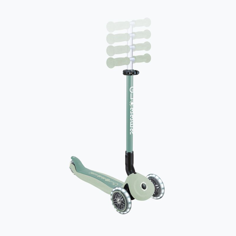 Gyermek háromkerekű roller Globber Go.Up Active Ecologic Lights pistachio 16