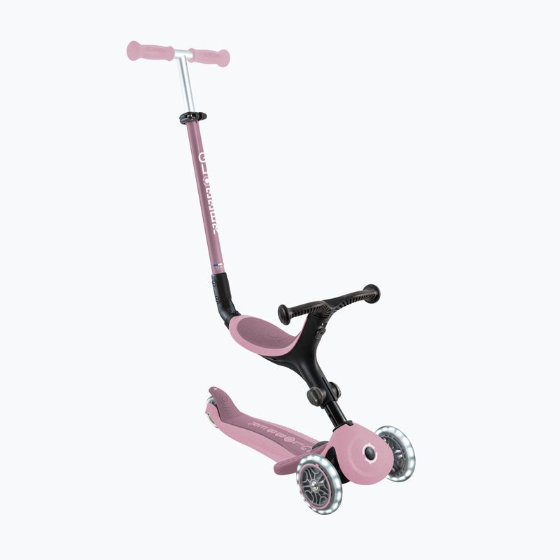 Gyermek háromkerekű roller Globber Go.Up Active Ecologic Lights berry 3