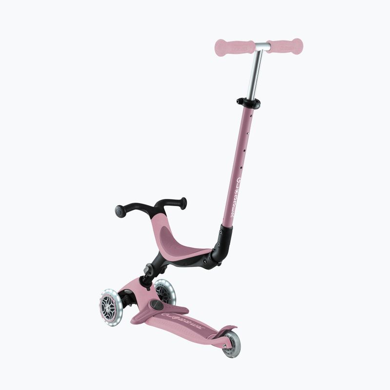 Gyermek háromkerekű roller Globber Go.Up Active Ecologic Lights berry 11