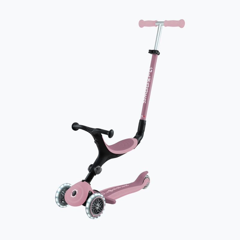 Gyermek háromkerekű roller Globber Go.Up Active Ecologic Lights berry 12