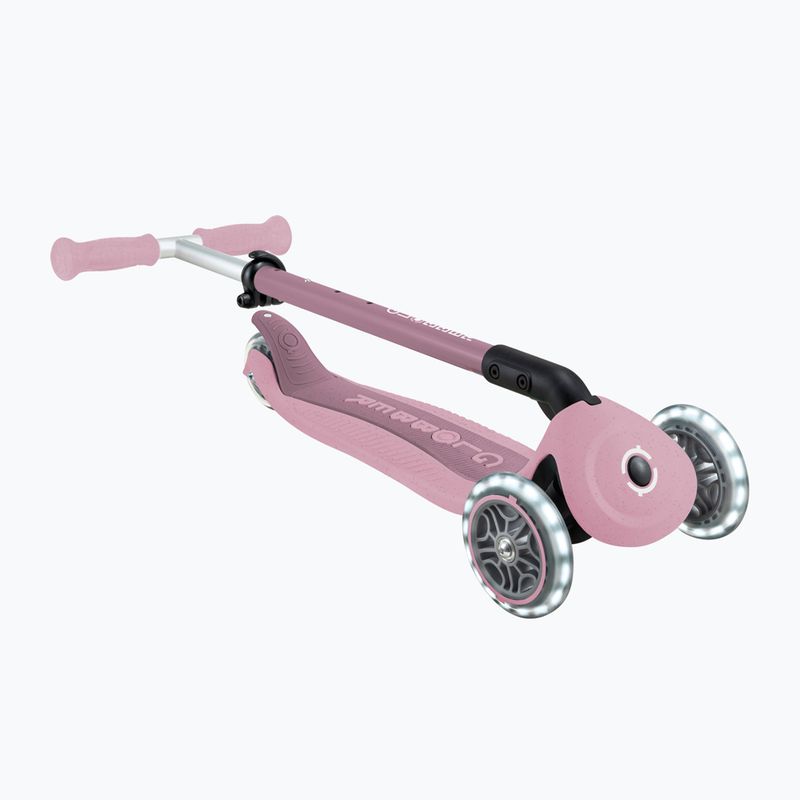 Gyermek háromkerekű roller Globber Go.Up Active Ecologic Lights berry 13