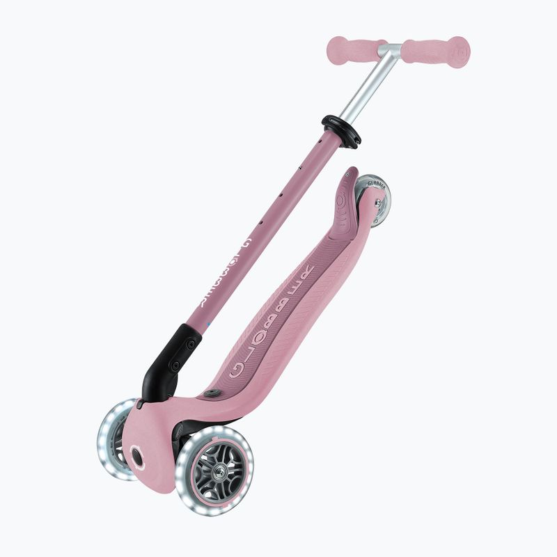 Gyermek háromkerekű roller Globber Go.Up Active Ecologic Lights berry 15