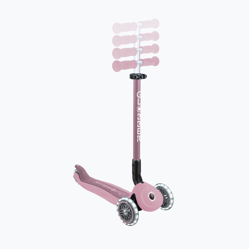 Gyermek háromkerekű roller Globber Go.Up Active Ecologic Lights berry 16