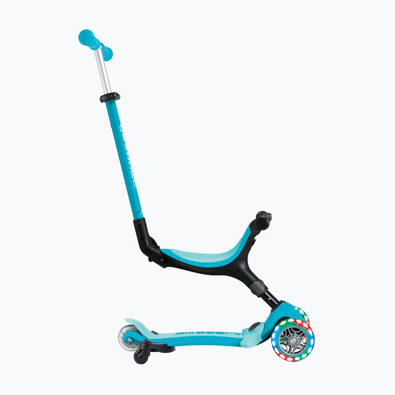Gyermek háromkerekű roller Globber Go.Up Active Lights 360 aqua 6
