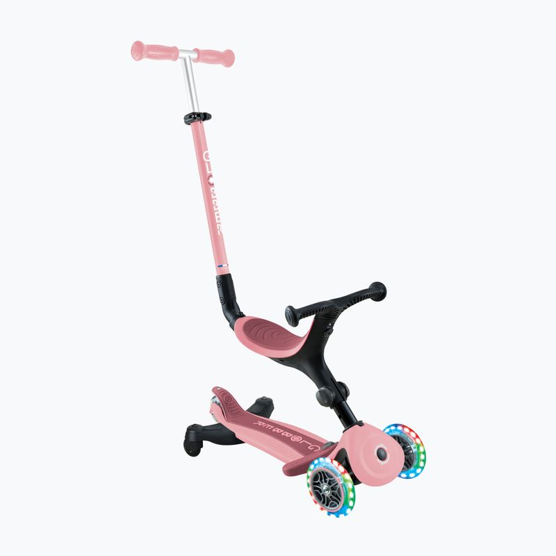 Gyermek háromkerekű roller Globber Go.Up Active Lights 360 pink 3